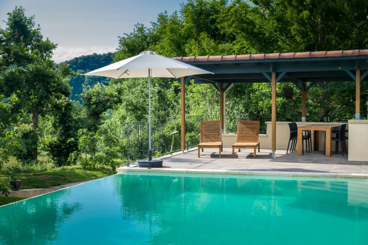 Domaine L'Ancien Vignoble Apartment Saint-Julien-de-Lampon Bagian luar foto