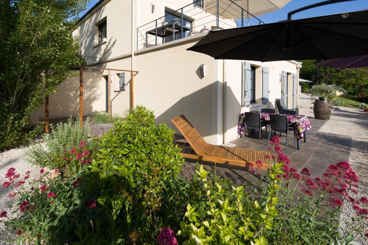 Domaine L'Ancien Vignoble Apartment Saint-Julien-de-Lampon Bagian luar foto